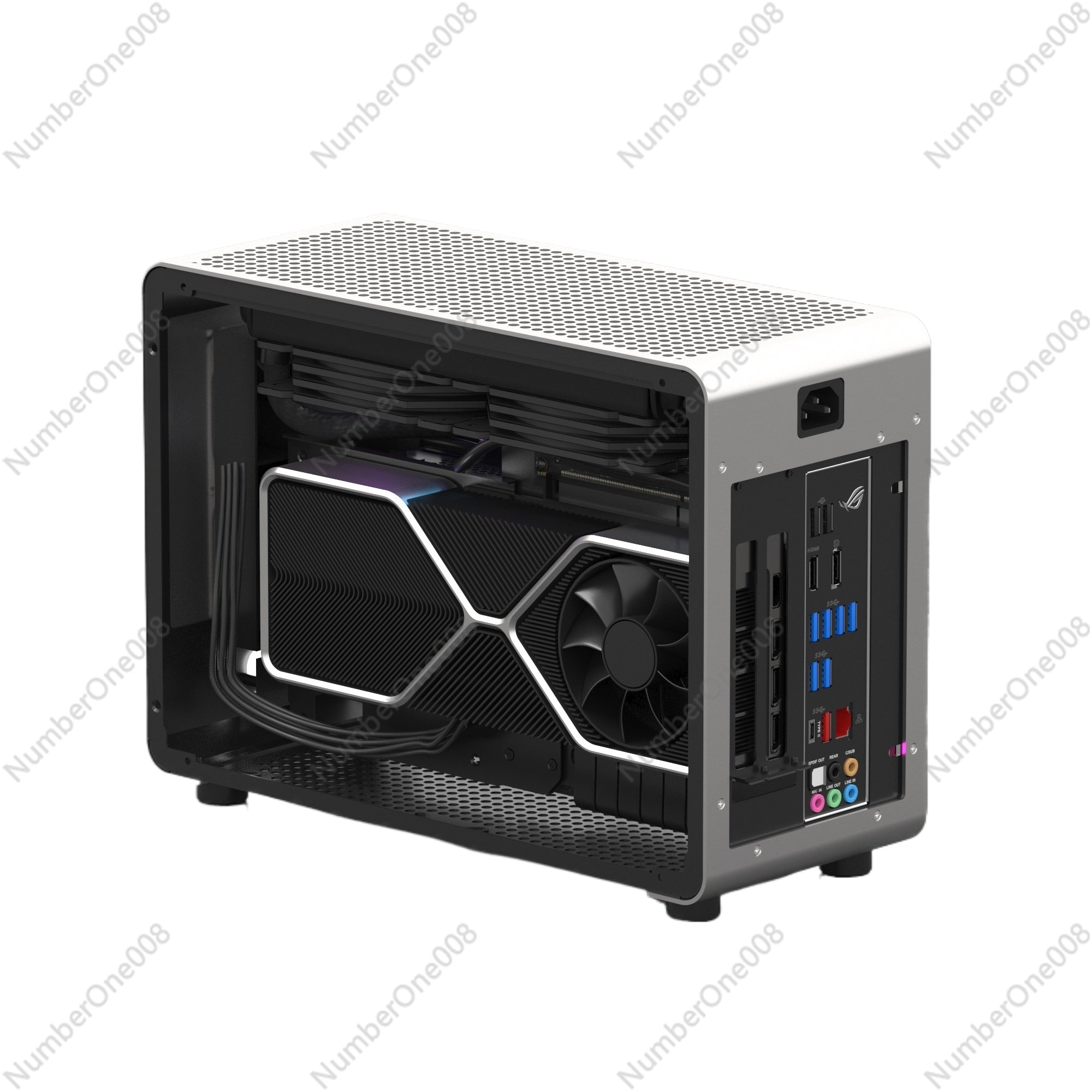 Mini Itx Case Water Cooling Support - Корпус для ПК G1-pro ITX из