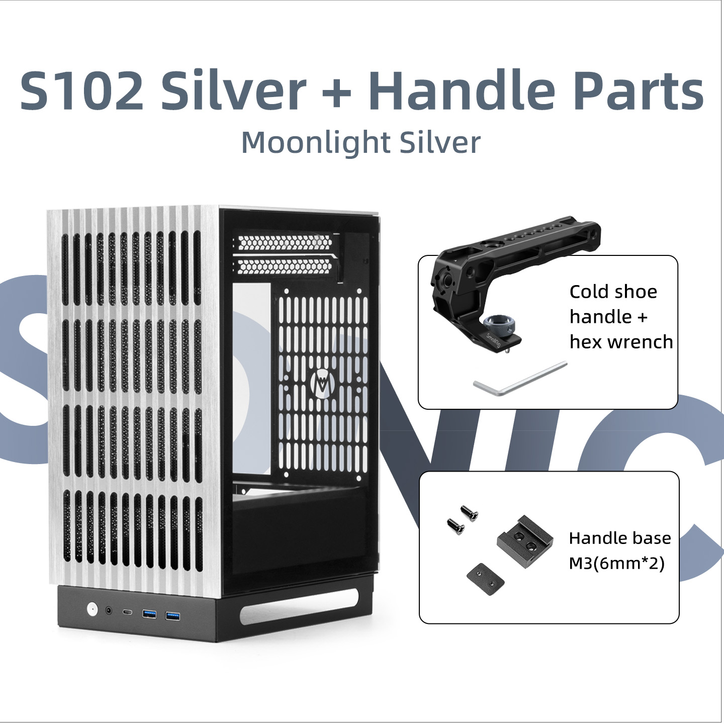 Mini Itx Case With Handle Portable - Материнская плата Mechanic Master S102 Handle