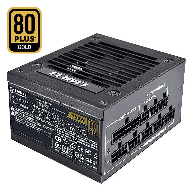 Sfx Power Supply 750W Gold - LIAN LI 750 Вт блок питания