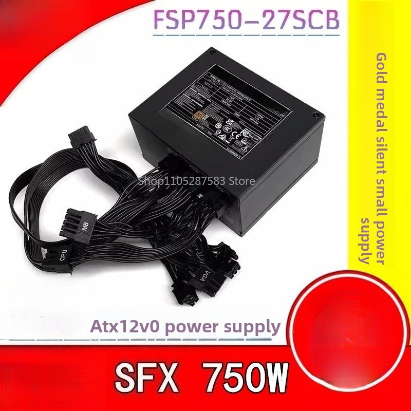 Sfx Power Supply 750W Gold - Блок питания FSP750-27SCB 750W Gold Medal