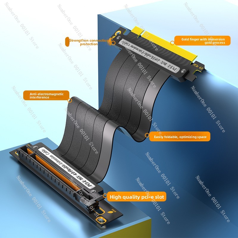 Кабель-удлинитель PCIe 4.0 x16 – обзор и цена Itx Case Pcie Riser 4.0