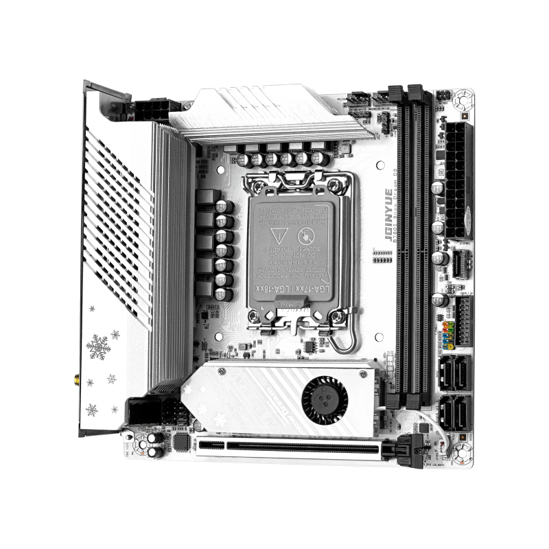 Материнская плата JGINYUE B760 – обзор и цена Itx Motherboard B760I Ddr5