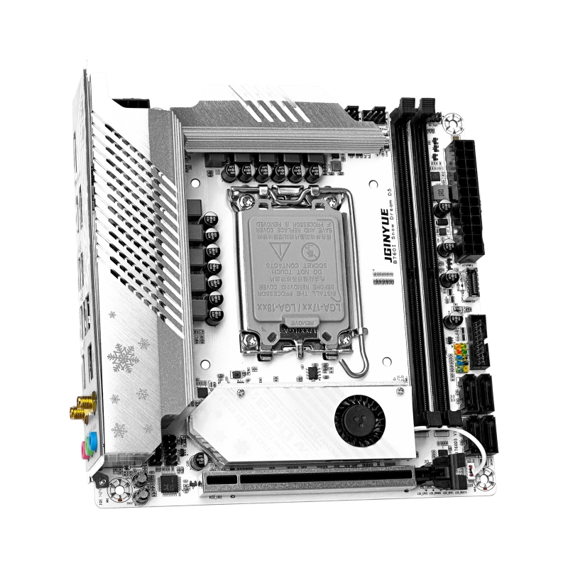 Материнская плата JGINYUE B760 – обзор и цена Itx Motherboard B760I Ddr5