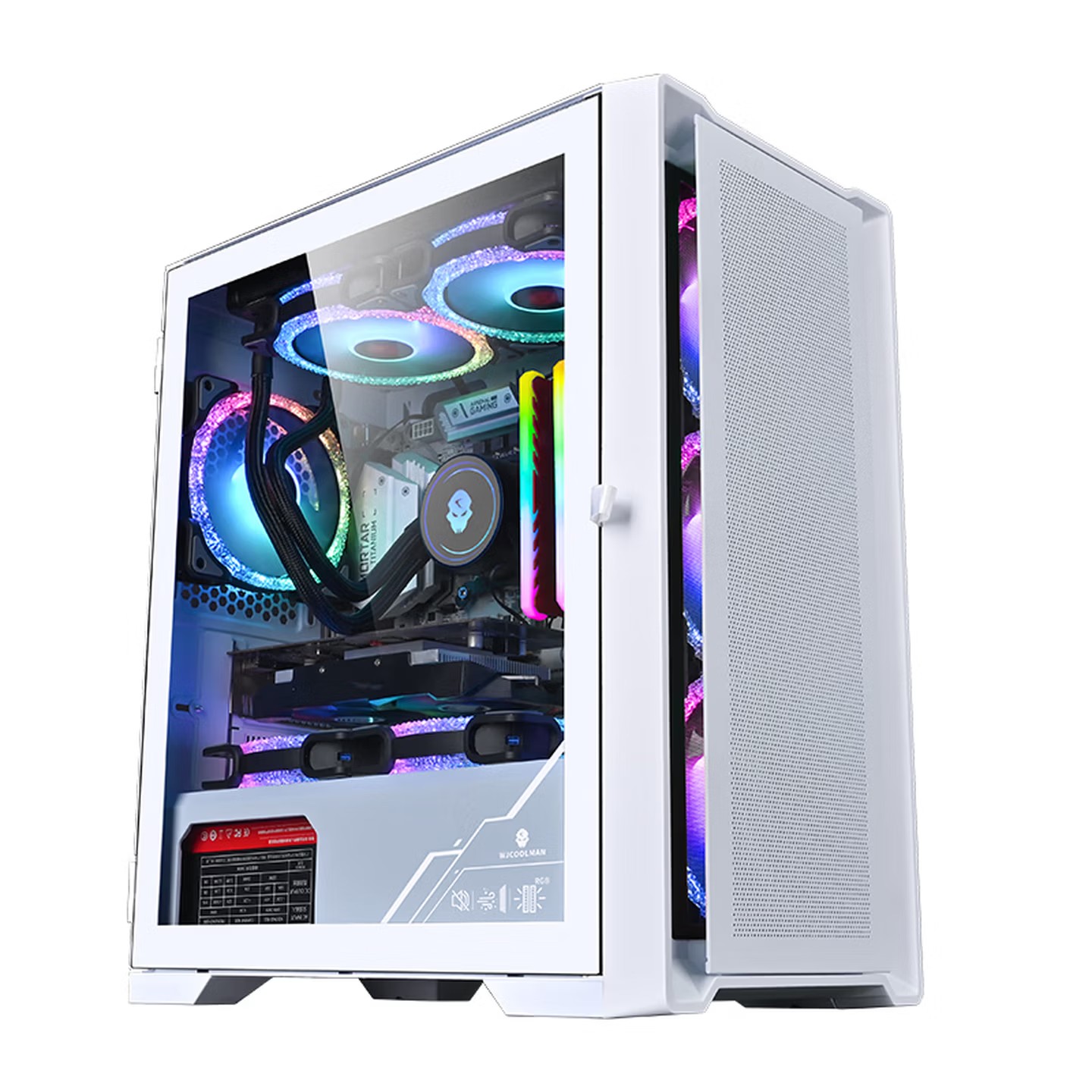 Корпус для компьютера WJCOOLMA – обзор и цена Mini Itx Case Water Cooling Support