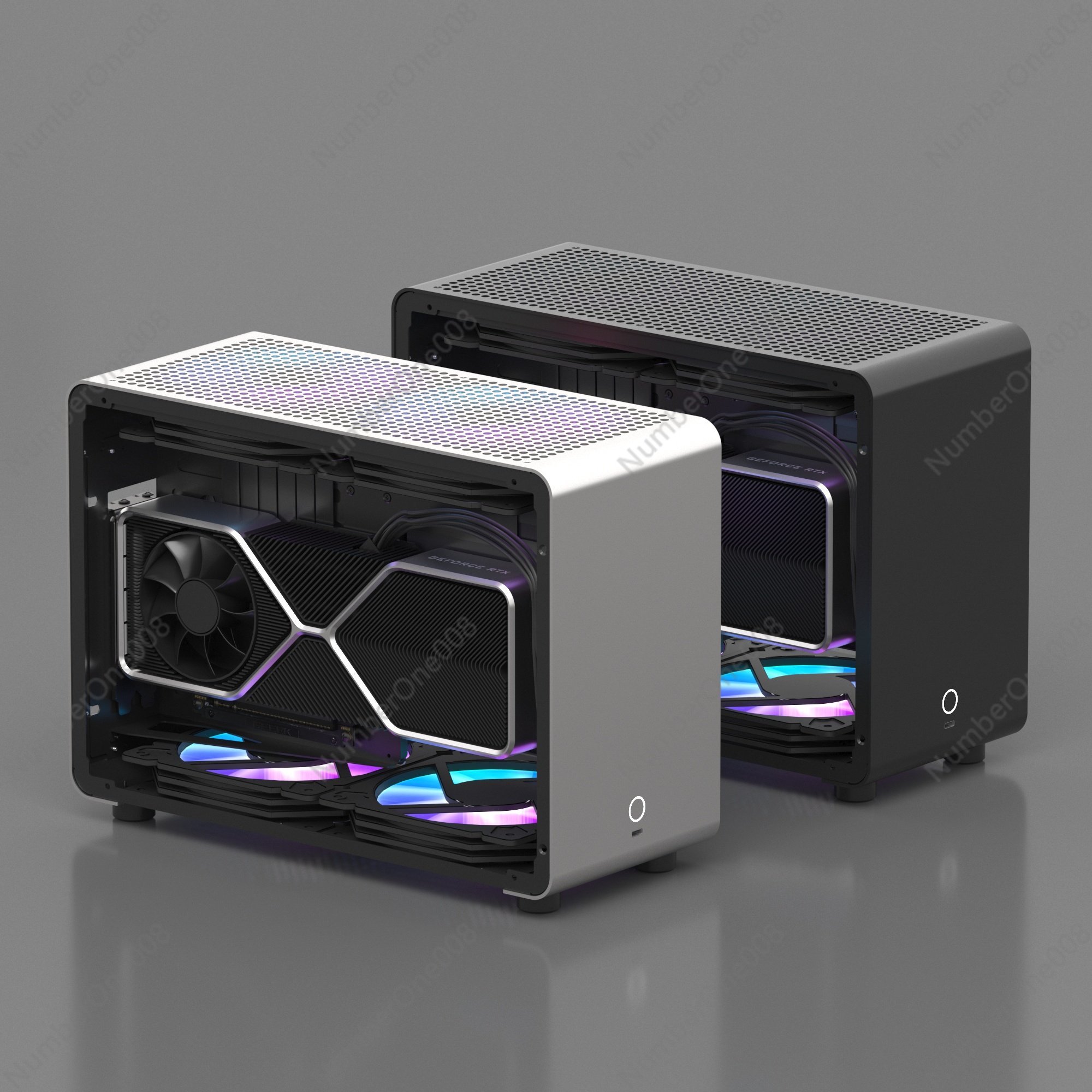 Корпус для ПК G1-pro ITX из ал – обзор и цена Mini Itx Case Water Cooling Support