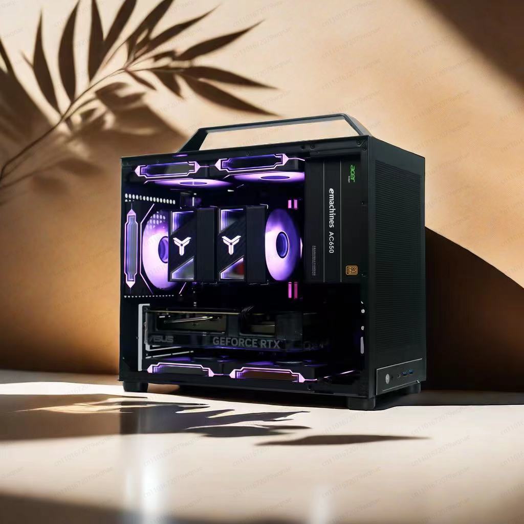 Портативный корпус M200 – мини – обзор и цена Mini Itx Case With Handle Portable