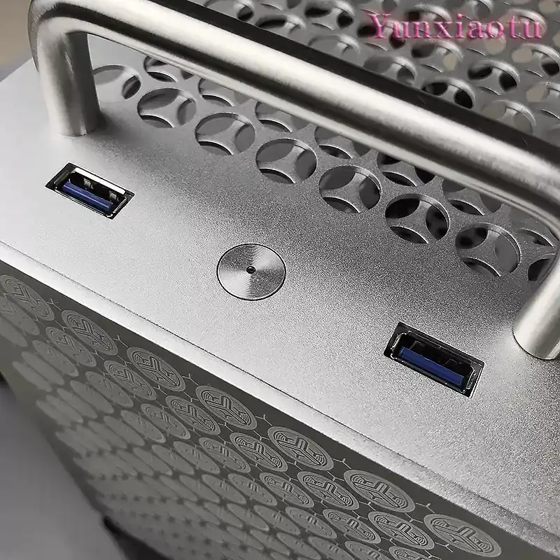 Корпус для ПК Mini ITX из алюм – обзор и цена Mini Itx Case With Handle Portable