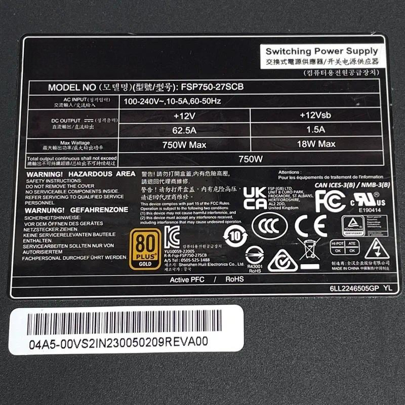 FSP750-27SCB – блок питания SF – обзор и цена Sfx Power Supply 750W Gold