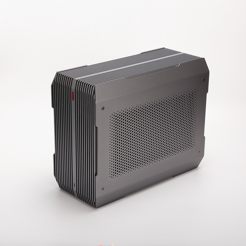 Мини-корпус ITX из алюминия с  – обзор и цена Itx Case 3 Slot Gpu Support