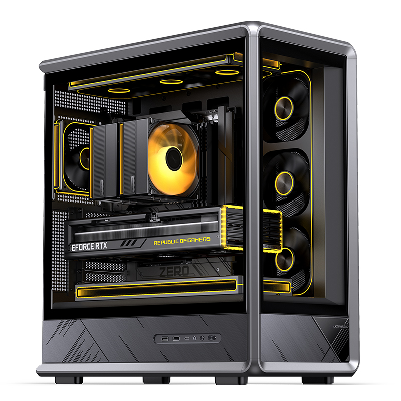 Чехол для ПК JONSBO D401 ATX,  – обзор и цена Mini Itx Case Water Cooling Support