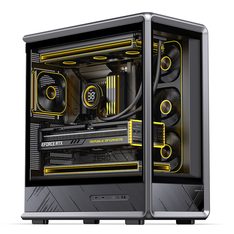 Чехол для ПК JONSBO D401 ATX,  – обзор и цена Mini Itx Case Water Cooling Support