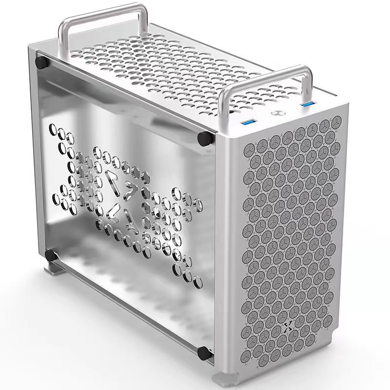 Полностью алюминиевый портатив – обзор и цена Mini Itx Case With Handle Portable