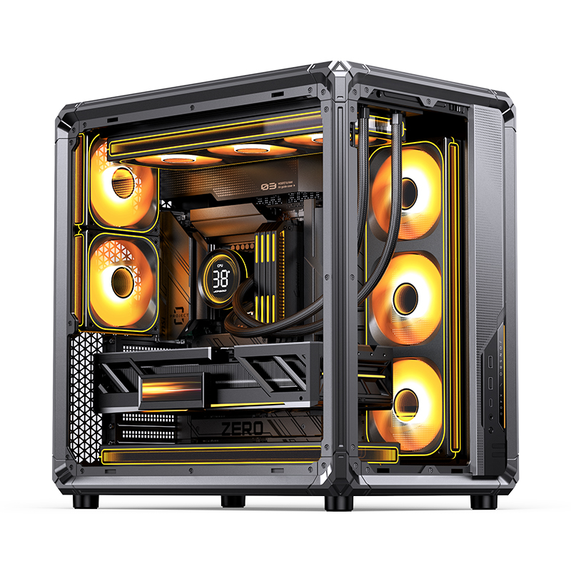 Корпус для ПК Jonsbo X400 ATX  – обзор и цена Mini Itx Case Water Cooling Support