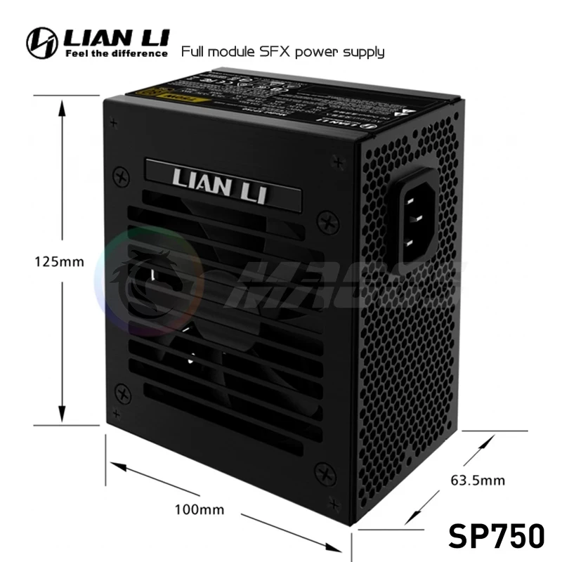 Блок питания LIAN LI PSU 750W  – обзор и цена Sfx Power Supply 750W Gold