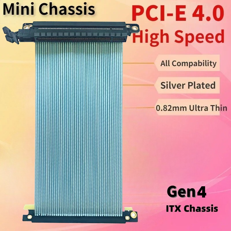 Мини-шасси PCIe 4.0 X16, посер – обзор и цена Itx Case Pcie Riser 4.0