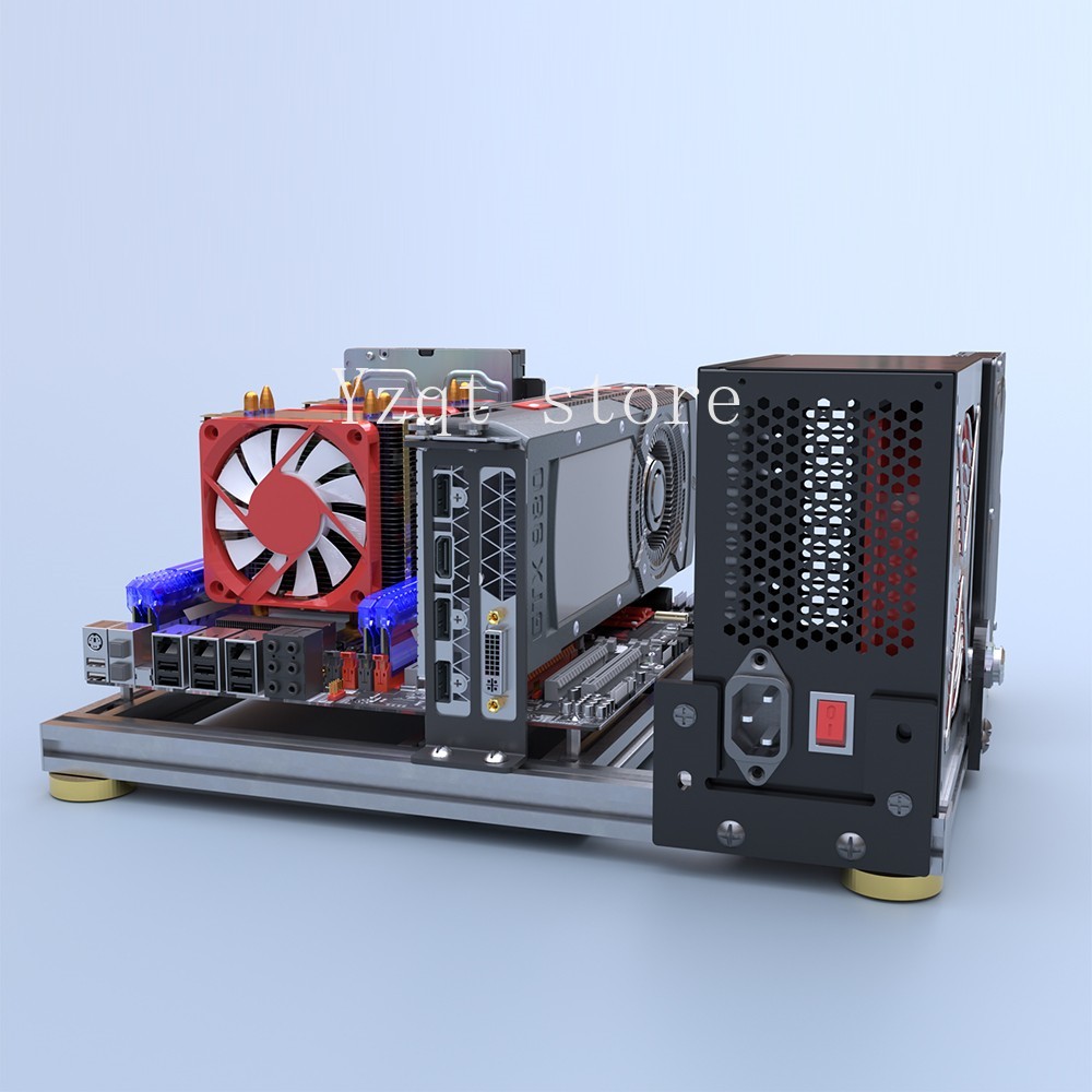 Корпус компьютера из алюминиев – обзор и цена Mini Itx Case Water Cooling Support