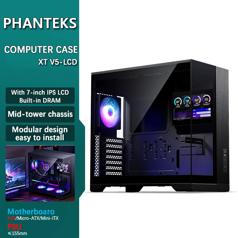 Корпус для компьютера Phanteks – обзор и цена Mini Itx Case Water Cooling Support