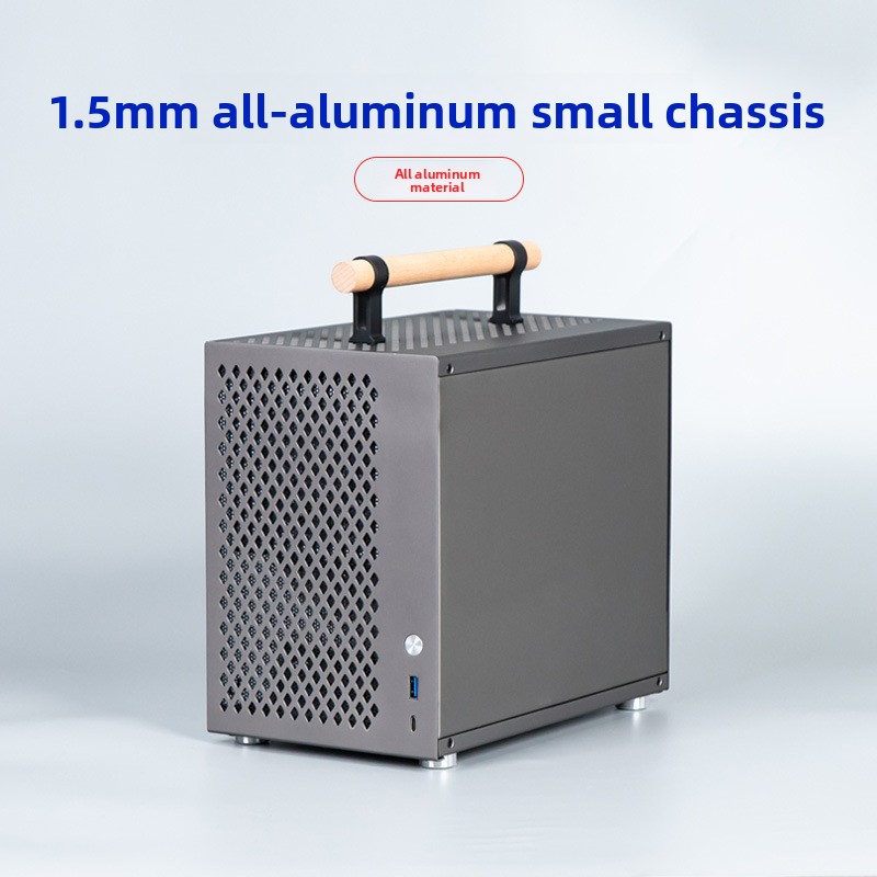 Полностью алюминиевый корпус I – обзор и цена Mini Itx Case With Handle Portable