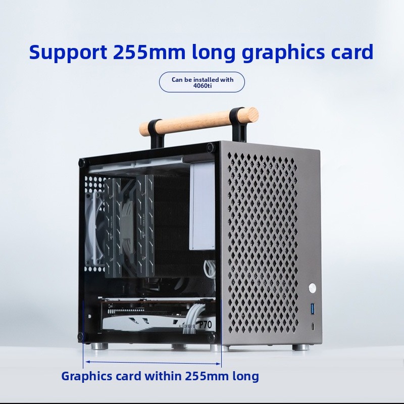 Полностью алюминиевый корпус I – обзор и цена Mini Itx Case With Handle Portable