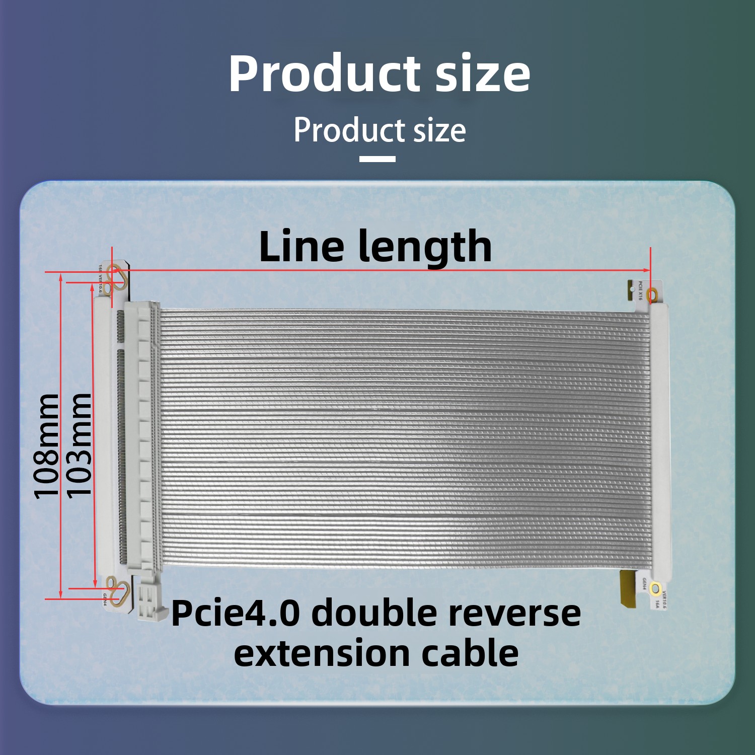 Кабель-удлинитель PCIe 4.0 X16 – обзор и цена Itx Case Pcie Riser 4.0