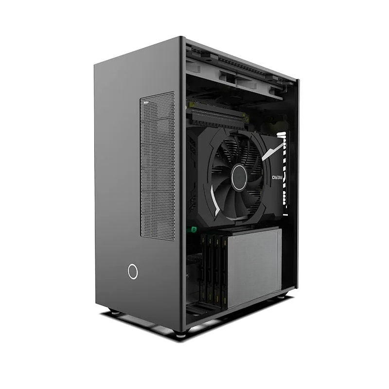 Мини-корпус F1‑1U 2.0 ITX, под – обзор и цена Itx Case 3 Slot Gpu Support