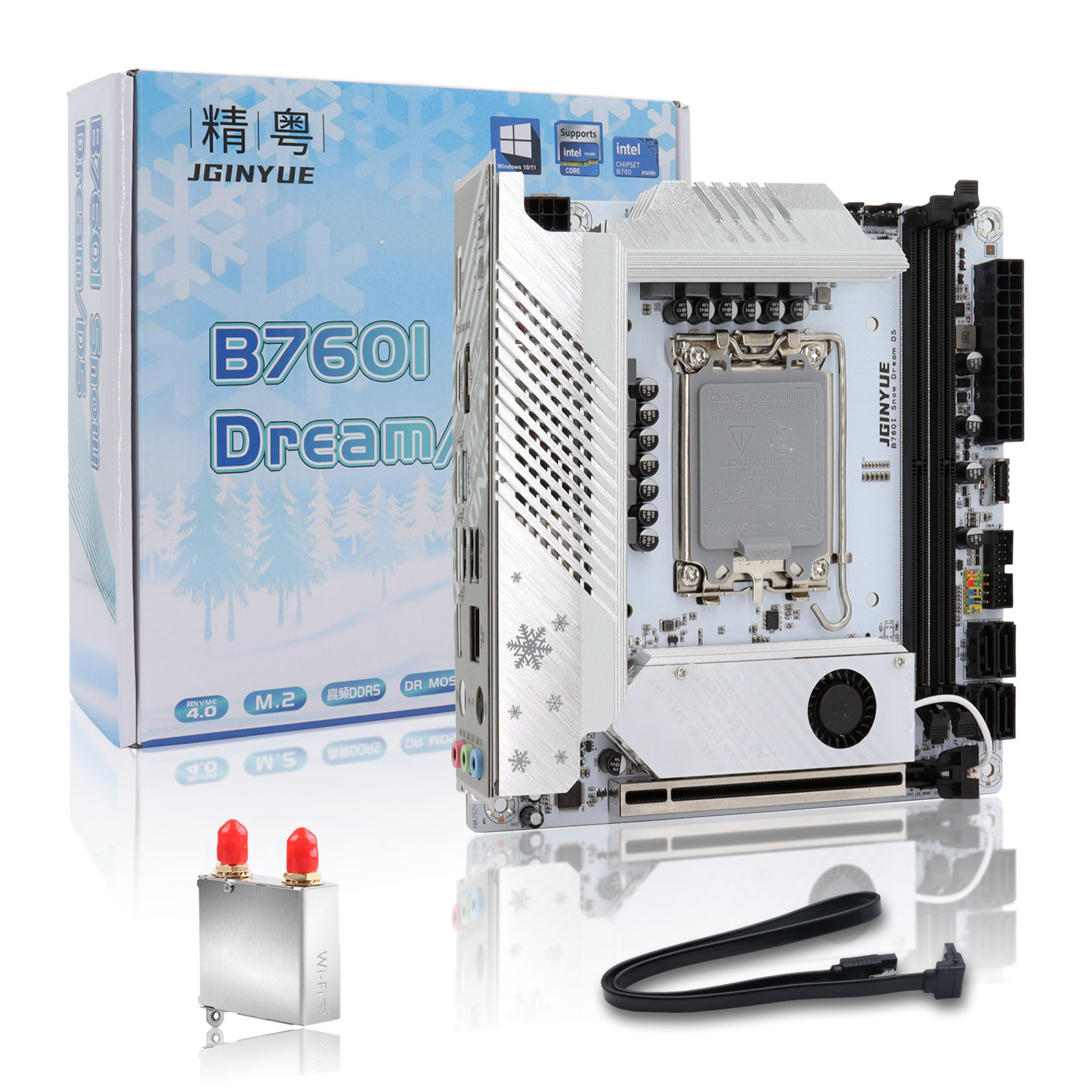 B760i ARGB WIFI DDR5 Материнск – обзор и цена Itx Motherboard B760I Ddr5