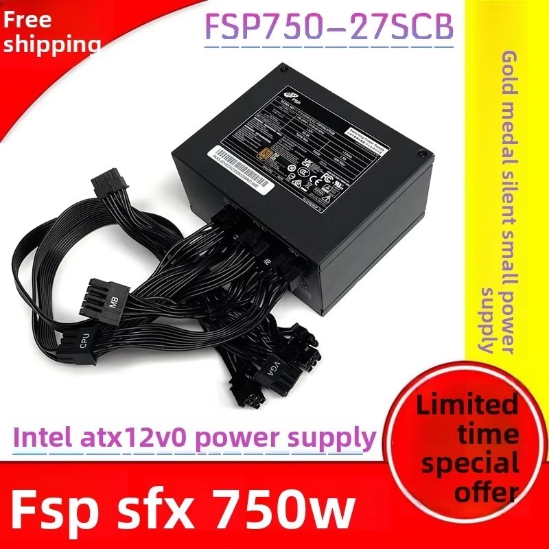 FSP750-27SCB 750W Золотой моду – обзор и цена Sfx Power Supply 750W Gold
