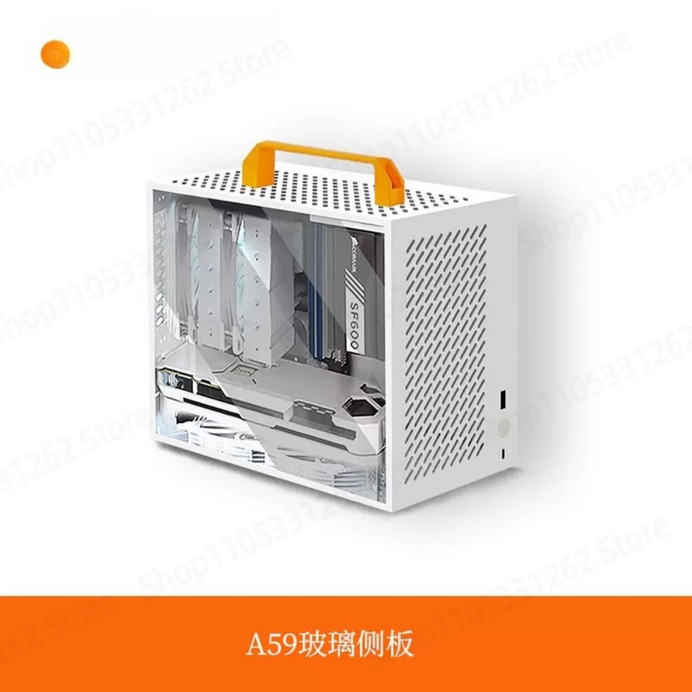 Корпус A59 Mini ITX белый, ком – обзор и цена Mini Itx Case With Handle Portable
